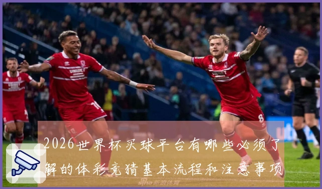 2026世界杯买球平台有哪些必须了解的体彩竞猜基本流程和注意事项