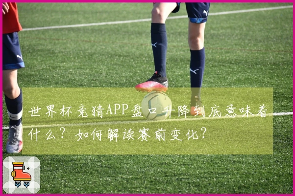 世界杯竞猜APP盘口升降到底意味着什么？如何解读赛前变化？