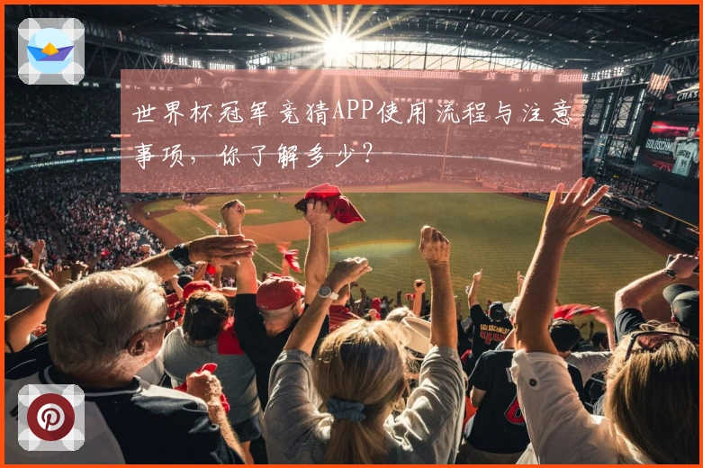 世界杯冠军竞猜APP使用流程与注意事项，你了解多少？