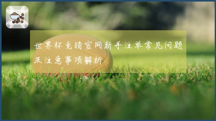 世界杯竞猜官网新手注单常见问题及注意事项解析